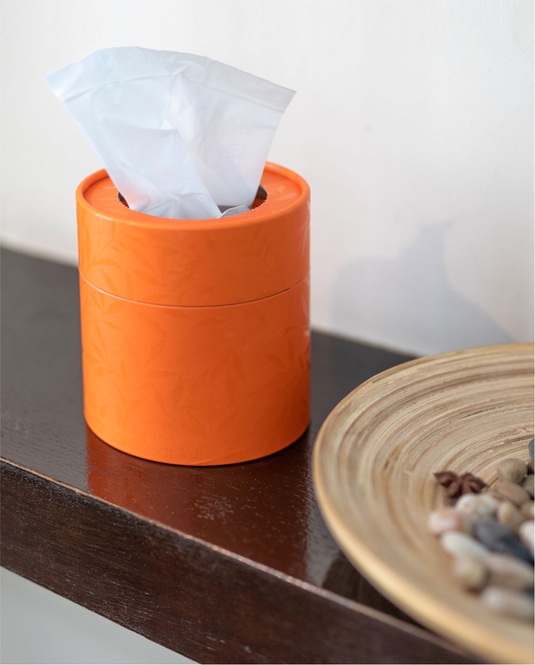 Len&ccedil;os Brancos Caixa Laranja